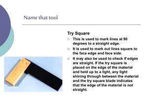 Name that tool - Design Technology