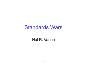 Standards Wars
