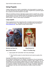 Using Puppets - Bible Society
