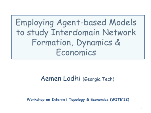 Why agent-based modeling