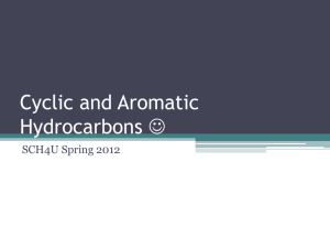 Lesson 3- Cyclic and Aromatic Hydrocarbons - fm-orgchem-2012