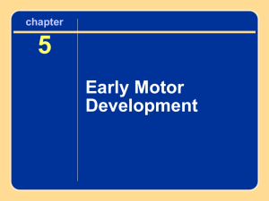Chapter 5. Early Motor Development