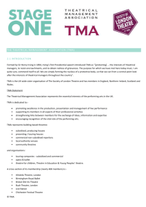 the theatrical management association (tma)