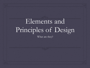 Elements and Principles PPT