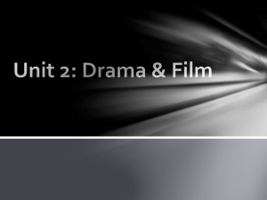 Elements of Drama and Film Notes