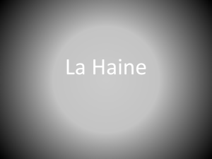 La Haine - humanitiesworldcultures