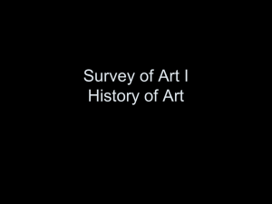 Survey of Art I chapters 1