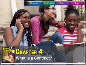 Section 4.1 Agreements and Contracts