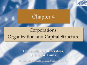 C4 - 3 Corporations, Partnerships, Estates & Trusts