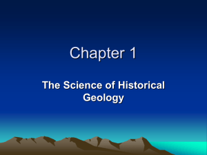 Chapter 1 - Geological Sciences