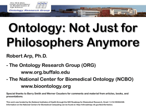 slides - Ontology Research Group