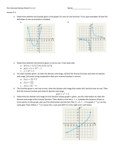 Pre-Calculus Review Sheet 5.1-5.3 Name__________________