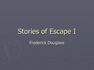 Stories of escape I (powerpoint document)