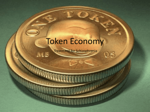 Token Economy - jocelynwells