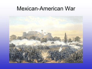 Mexican-American War by Ryan Rhee