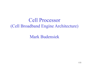 Cell Processor