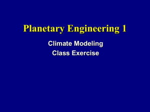 Planetary Engineering