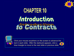 Powerpoint for Chapter 10
