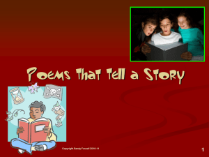 Poems That Tell a Story