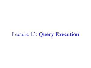Query Execution