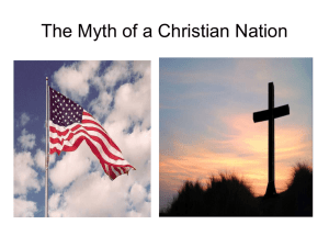 The Second Great Awakening and the Quest for a Christian America