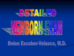 Newborn Exam - Caangay.com