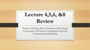 Lecture 1-8 Review