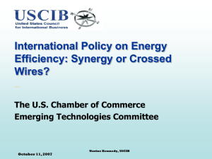International Energy Efficiency (E/e)