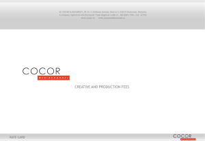 COCOR channel - Cocor MediaChannel