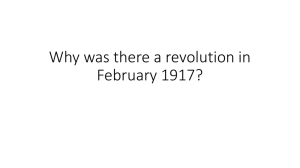 February Revolution Powerpoint
