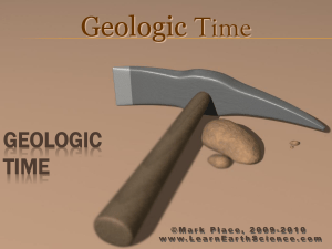 Geologic Dating - Red Hook Central School District