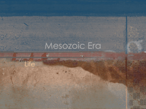 Mesozoic Life
