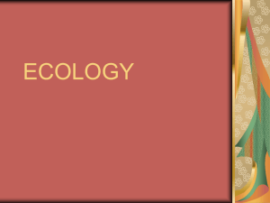 Ecology Overview pptx