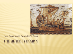 The Odyssey-Book 9 - Mr. Arenas' Classroom