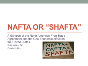 NAFTA or “SHAFTA”