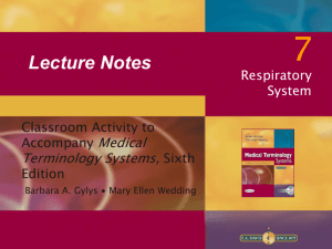 Lecture Notes - Horizon Medical Institute