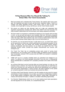 15 Key Reasons Why You Should be Talking to Elman Wall, The