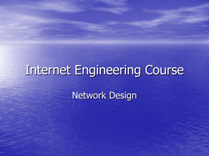 2. Network Design - Department of Computer Engineering
