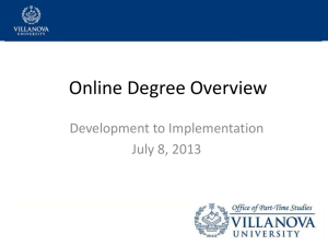 Slide 1 - Villanova University