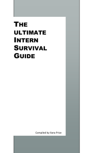 Intern Survival Guide - "Fell in a Hole" (Pedsportal)