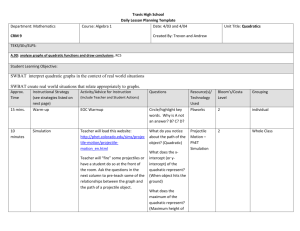 Travis High School Daily Lesson Planning Template Department