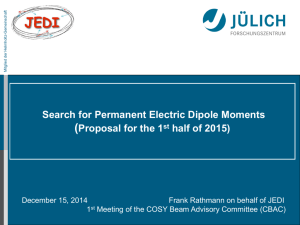 Search for Permanent Electric Dipole Moments