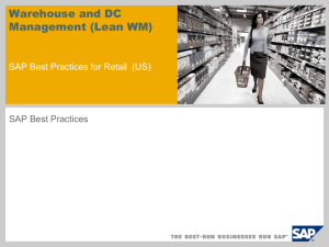 or SAP Best Practices for