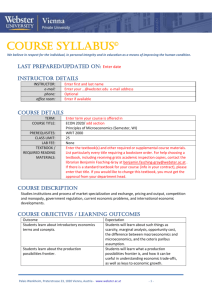 course details