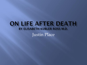 On Life After Death By Elisabeth Kubler Ross M.D.