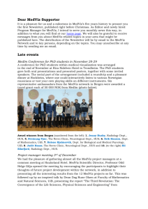 2012-12 MedViz Newsletter No.1