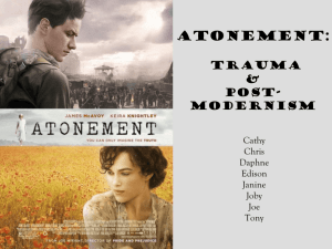 Atonement: Trauma and Post