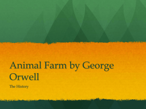 Animal Farm by George Orwell - meyersclassroom