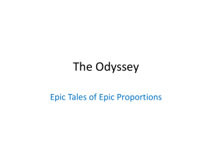 The Odyssey - EnglishWithMrsThomas
