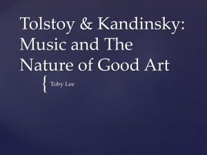 Tolstoy Presentation